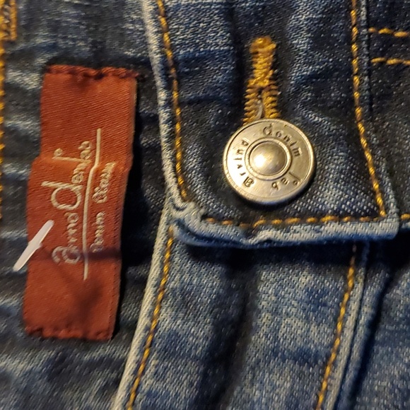 Arvind Denim Lab 34x34 slim fit jeans NWOT - Picture 3 of 16